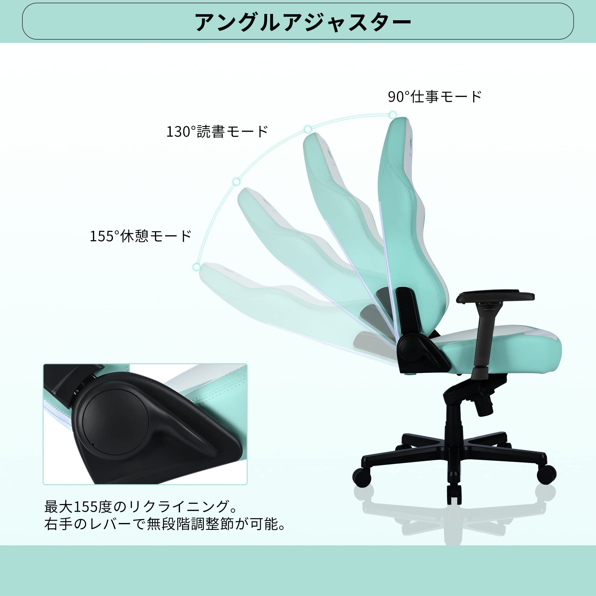 Amazon.co.jp: VICTORAGE ゲーミングチェア オフィスチェア