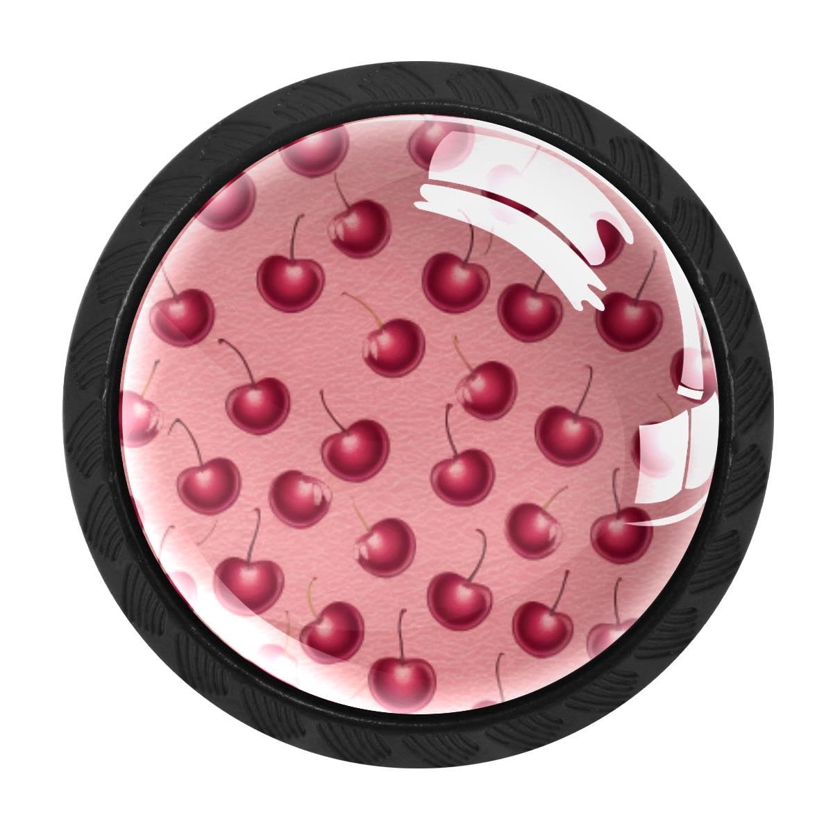 Heoeh Multi 11 4 Pcs Kitchen Cabinet Knobs, Cherry Drawer Knobs Dresser Handles