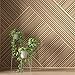 Wood Panels for Wall - Oak Acoustic Wall Panels - 4PK Wall Wood Panels - 94.49” x 12 - Soundproof Wood Wall Panels for Decor - Acoustic Slat Wood Wall Panels for Interior Decoration of Walls (Oak)