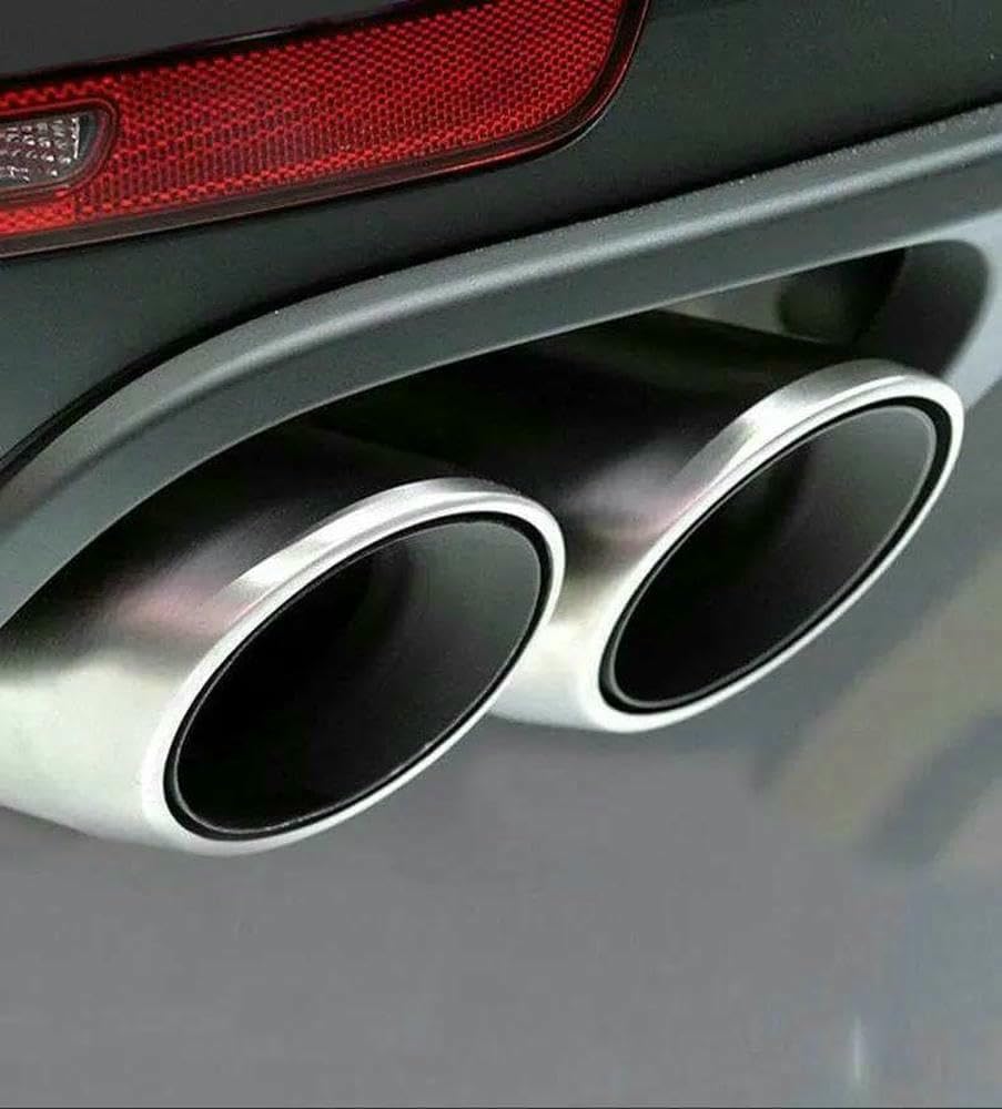 Końcówka rury wydechowej samochodu do Mazda 3 wymiana gardła ze stali nierdzewnej tłumik ogon końcówki rury wydechowej rury wydechowej osłony wykończenia
