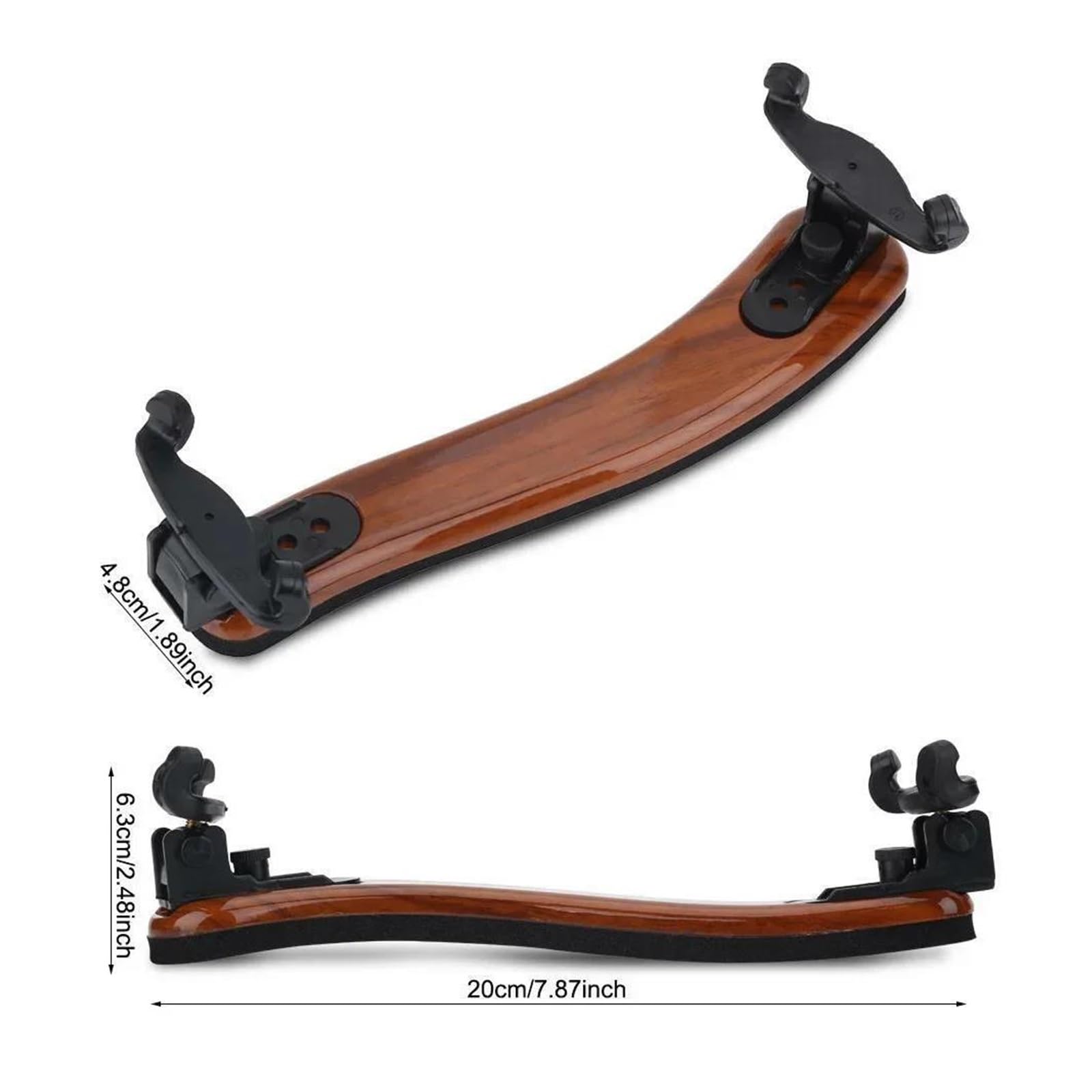 Épaulière Pour Violon Professionnel 4/4 Réglable En Érable Accessoires Accessoires Pour Violon