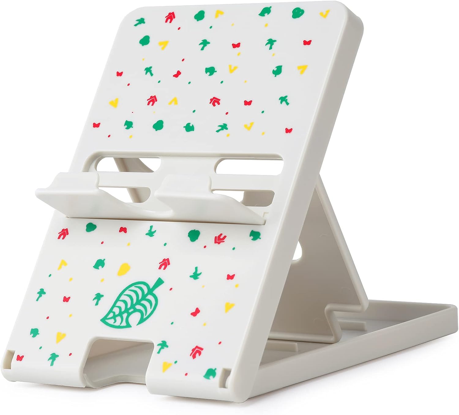 Tscope Switch Stand for Nintendo, for Animal Crossing Switch Holder, Adjustable Compact Portable Foldable Stand for Nintendo Lite OLED Accessories (White) - Image 7