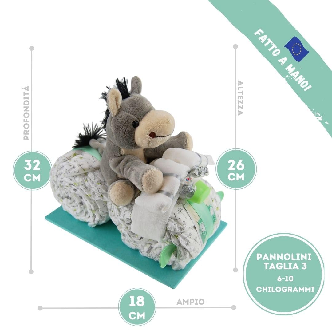 MyBambini - Pannolini Unisex Neutral - Pannolini Motocicletta | Regalo per nascita | Regalo per battesimo | Regalo per baby shower e baby shower | Regalo di nascita | Regalo per neonati