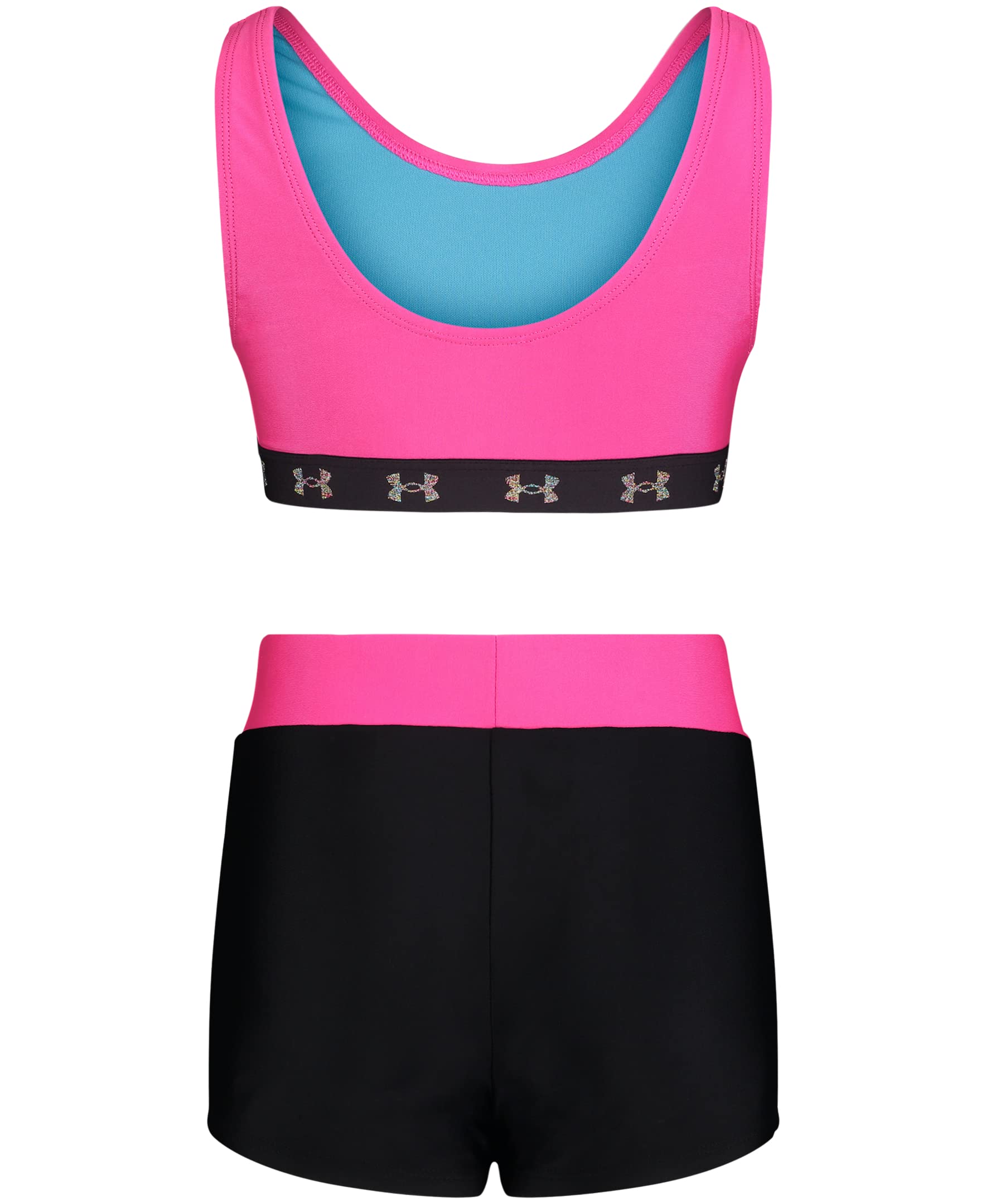 Under Armour Bikini and Shorts Swim Set Traje de baño de Dos Piezas Niñas (Pack de 2)