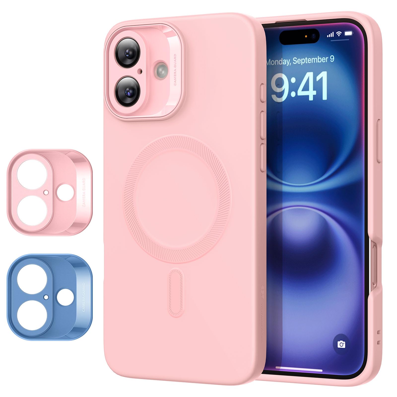 ESR Funda para iPhone 15, Compatible MagSafe, Protección Grado Militar a Prueba Golpes, Funda Magnética para iPhone 15, Funda Híbrida Classic (HaloLock), Transparente — view 90