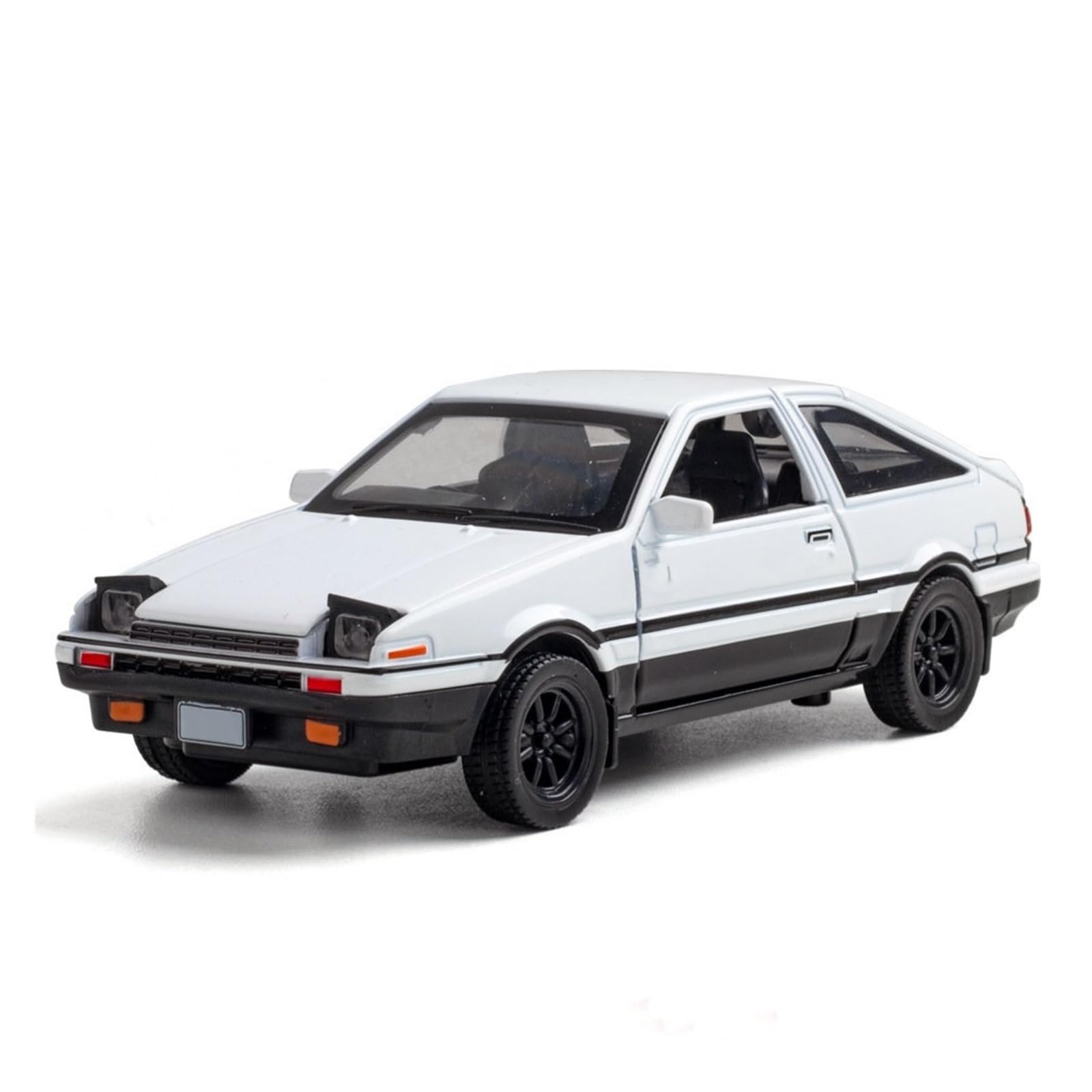 BANKOTO Diecast Car 1:32 For TOYOTA AE86 Diecast Metal Alloy Car Model Collection Collectible(White)
