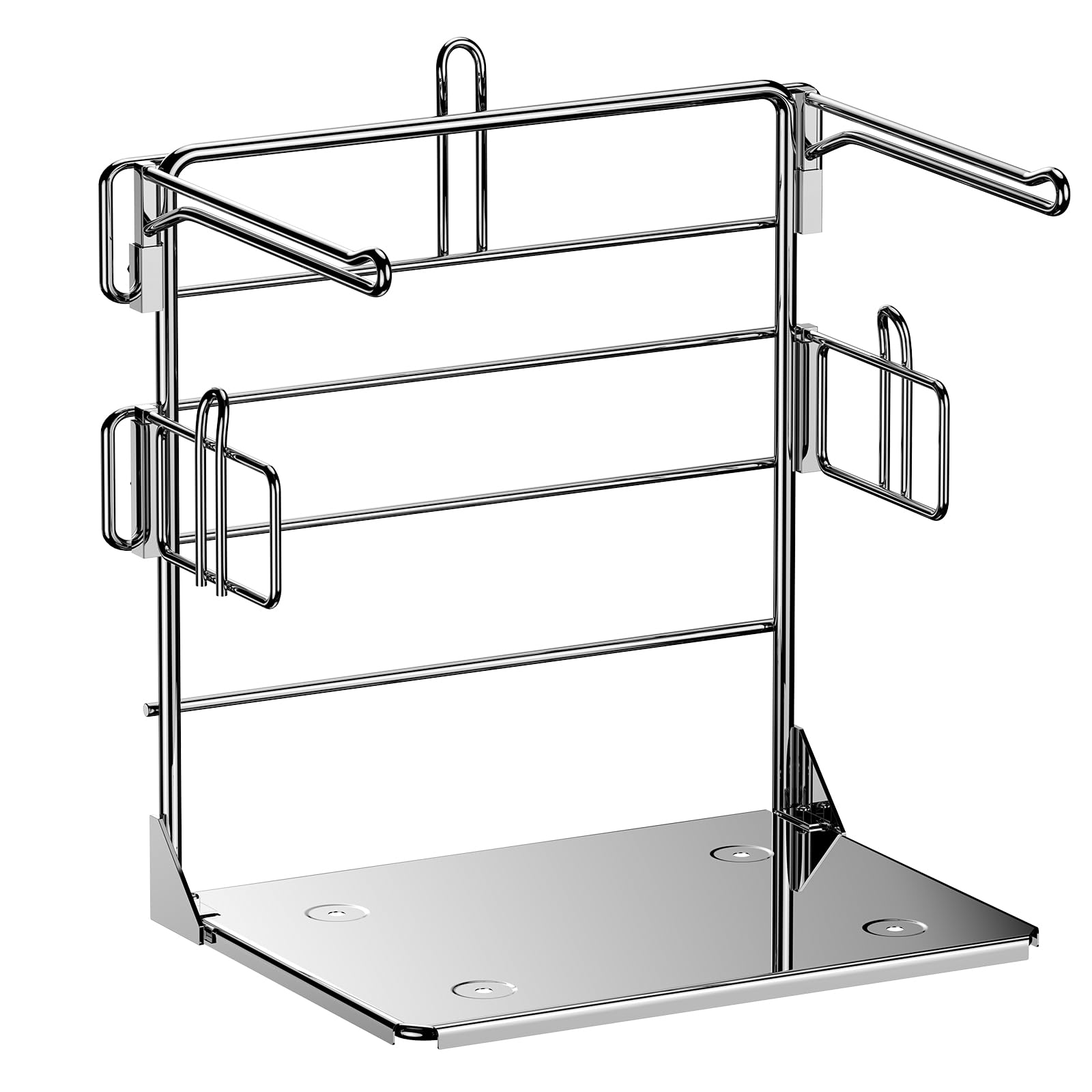 2024 Latest Detachable Grocery Plastic Bag Holder for Grocery Bags Shopping Bag Dispenser Bag Stand Rack for Supermarket,Farmers Market and Store.