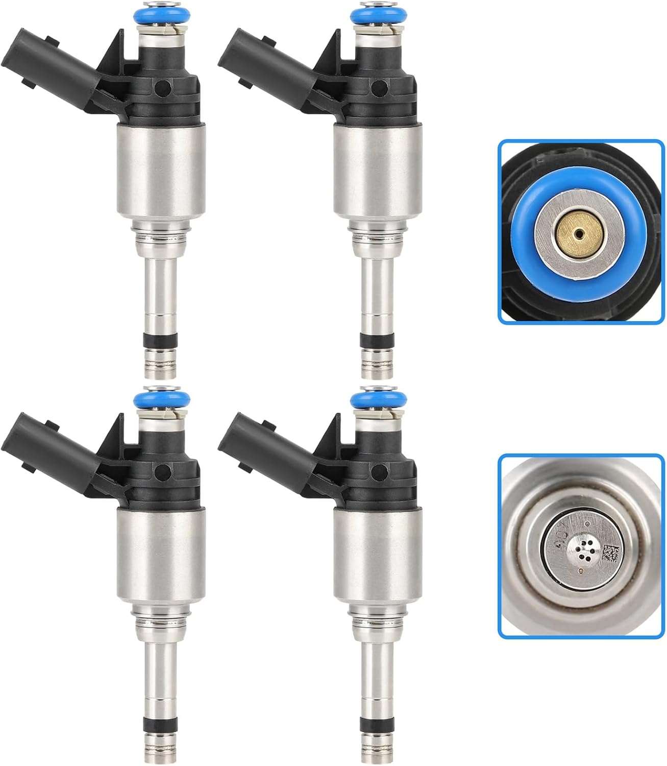 fuel injector kit - Compatible with 2014-2017 for Hyundai Elantra 2014 for Hyundai Elantra Coupe 2014-2017 for Hyundai Elantra GT fuel injectors OE FJ1286 35310-2E500 4Pcs