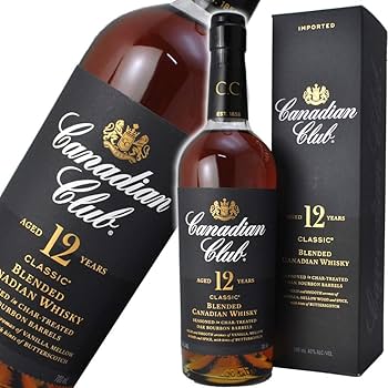 Amazon.co.jp: カナディアンクラブ・クラシック 12年 700ml 40度 [正規