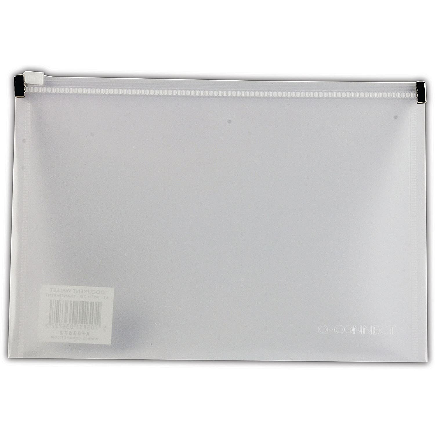 QCONNECT DOC Wallet Zip A5 Transparent : Amazon.ca: Office Products