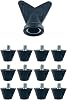 12Pcs Professional Football Shoe Studs for 5MM Threaded Football Soccer Shoes 13mm/16mm Football Shoe Replacement Spikes