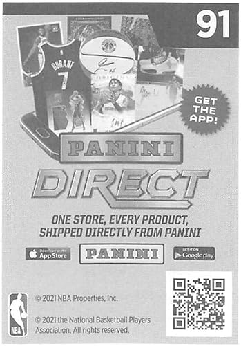 Miniatura 2 de 2020-21 Panini Stickers #91 Killian Hayes / 7th Overall Rookie Sticker Official NBA Basketball Album Sticker Measuring 2.75 inch tall X 2 inches