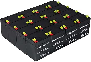 Powery replacement rechargeable battery for USV APC RBC44, 12V, Lead-Acid