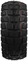 Pneu sem câmara de scooter elétrico de 25 cm 90/55-6 espesso para uso privado em terra, roda de substituição de borracha com tração aprimorada para Rou