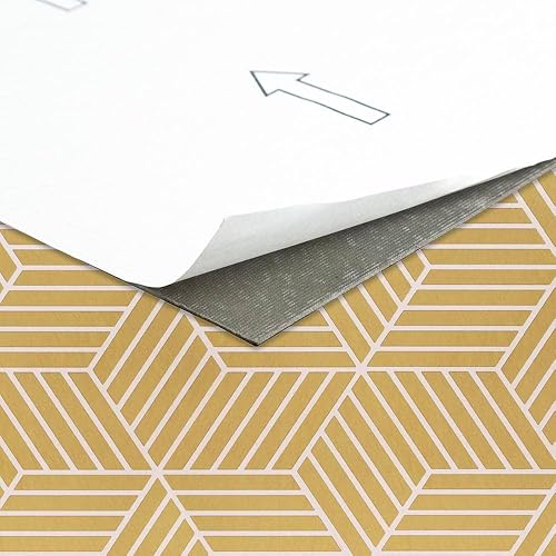 Miniatura 87 de Achim Home Decor - Azulejos de vinilo autoadhesivos retro de 12 pulgadas, 20 azulejos de 12 x 12 pulgadas, patrón de borde, despegar y pegar, suelo