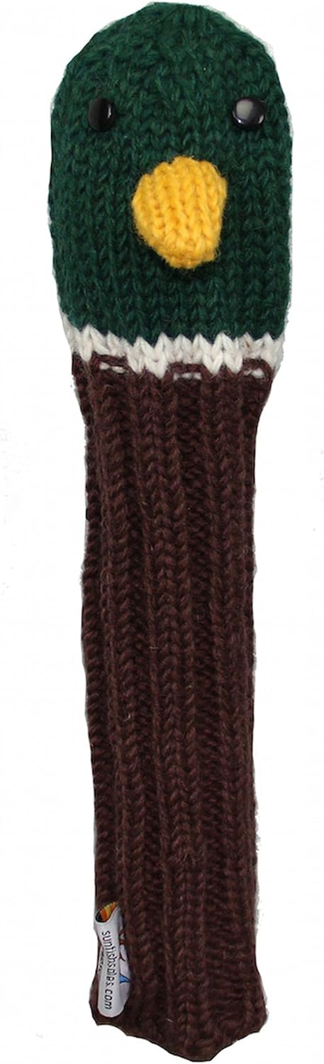 Sunfish Animal Knit Wool Fairway Golf Headcover Mallard Duck