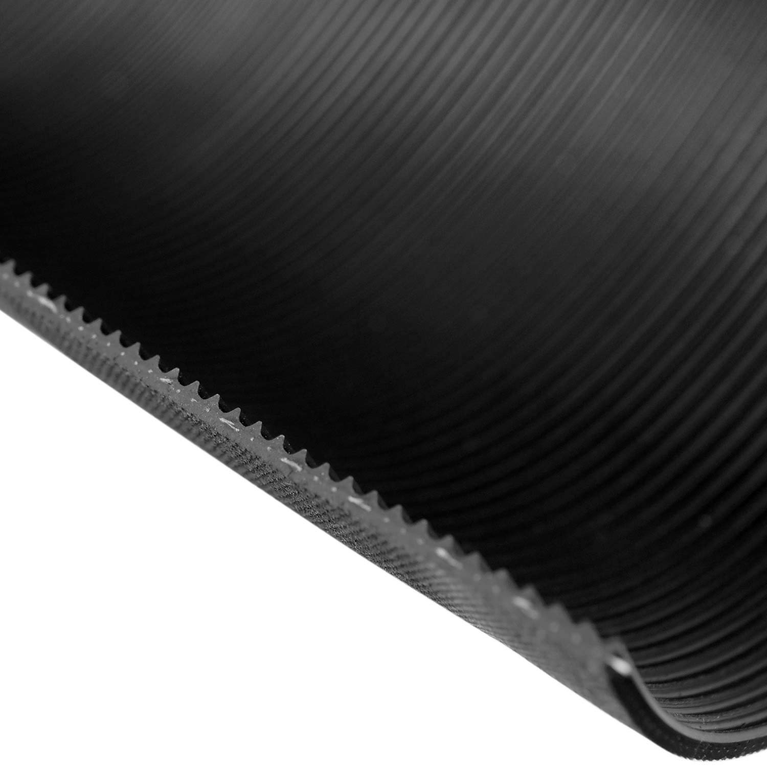 4m² Feinriefenmatte mit Gewebeeinlage 1,2 x 3,33m Stärke: 3mm, Schwarz