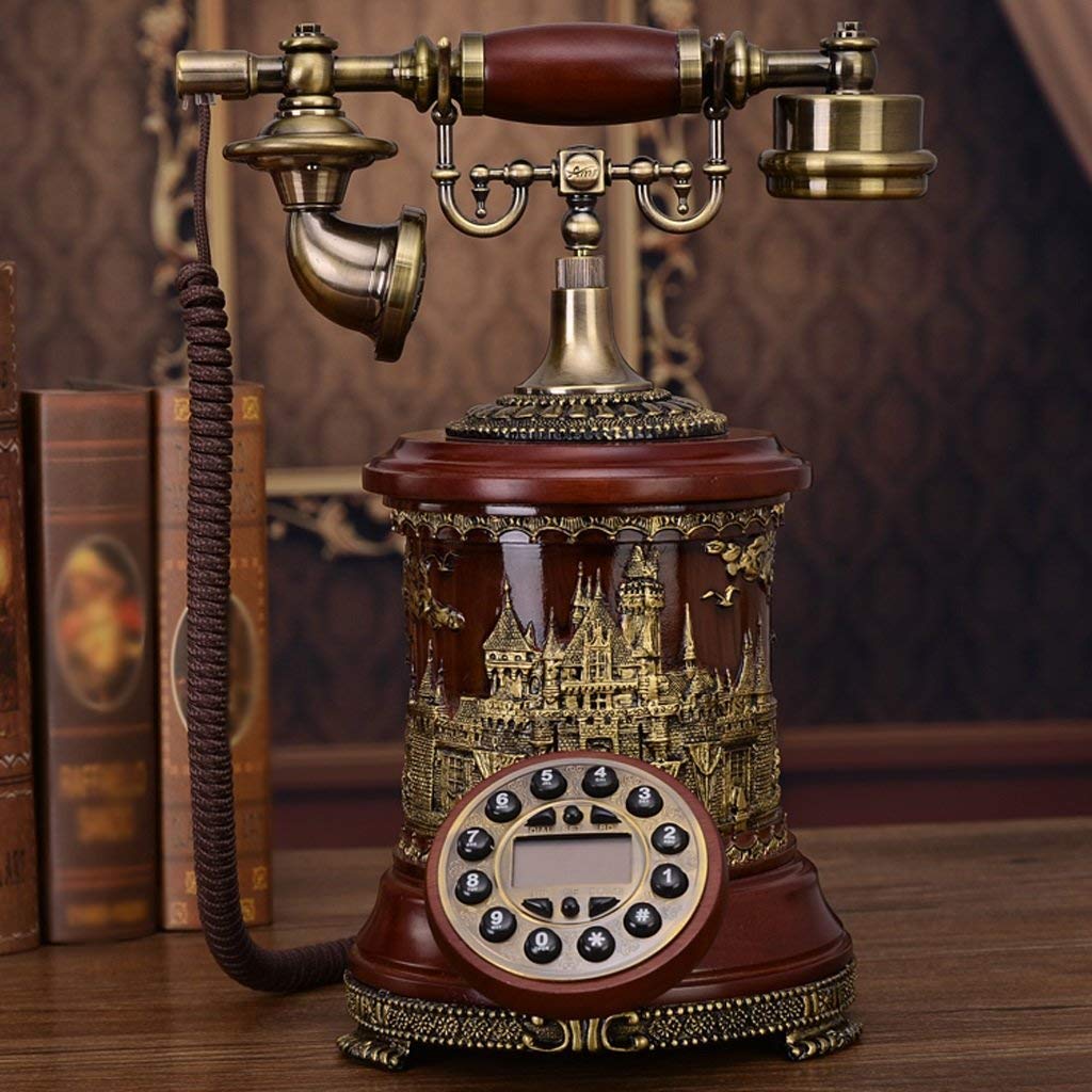 Telefono Antico Europeo, Telefono Vintage retrò, Casa, Sedile Classico, Macchina, Ufficio, Regalo, Villa, Telefono HH