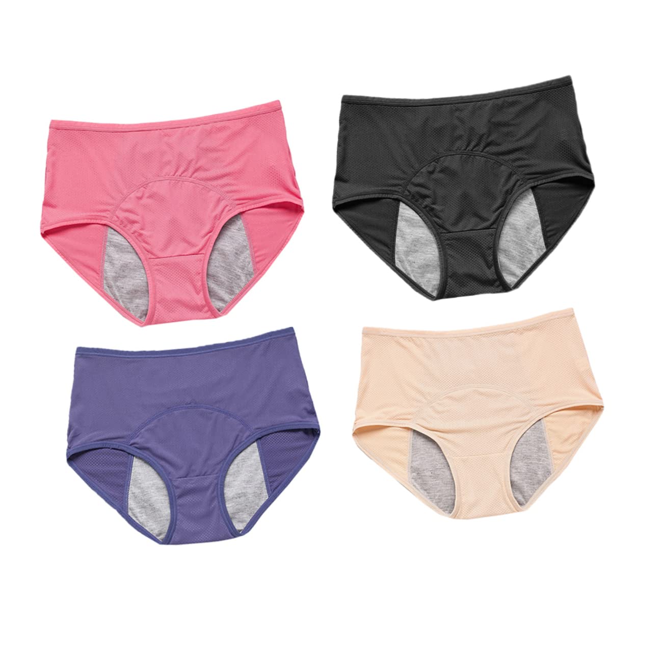 COLLBATH Ropa Interior Menstrual A Prueba De Fugas Bragas Menstruales para Mujeres Bragas Sin Costuras para Mujeres