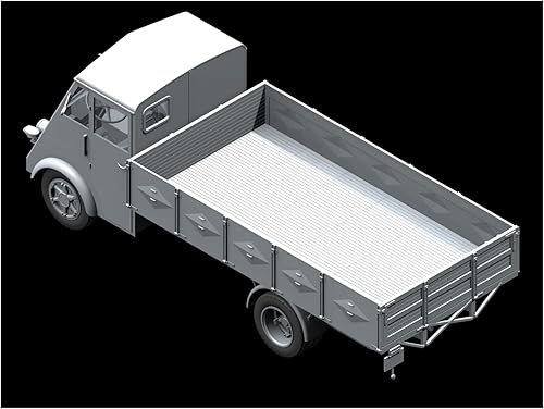 Miniatura 8 de ICM Modelos Lastkraftwagen 3.5T WWII Kit de camión alemán