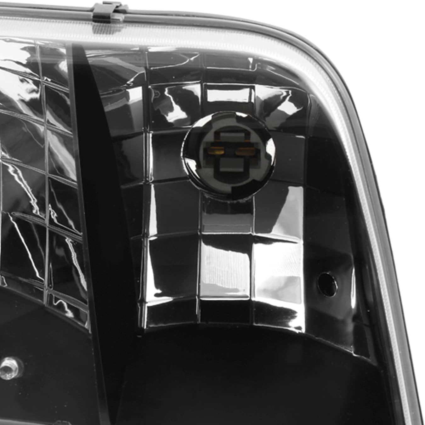 AKKON - For Ford Crown Victoria Black Replacement Headlights W/Corner Lamps 4pc Left + Right Pair Set