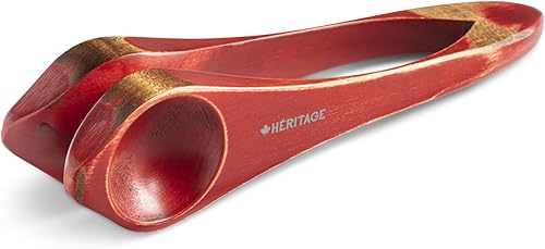 Miniatura 24 de Heritage Musical Spoons Instrumento de percusión, madera de arce canadiense hecha a mano, sonido popular de madera natural, gran regalo para todas