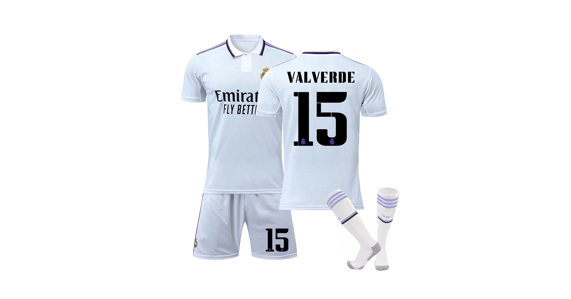 Amazon.co.jp: [CONVOW] バルベルデ ユニフォーム Valverde 背