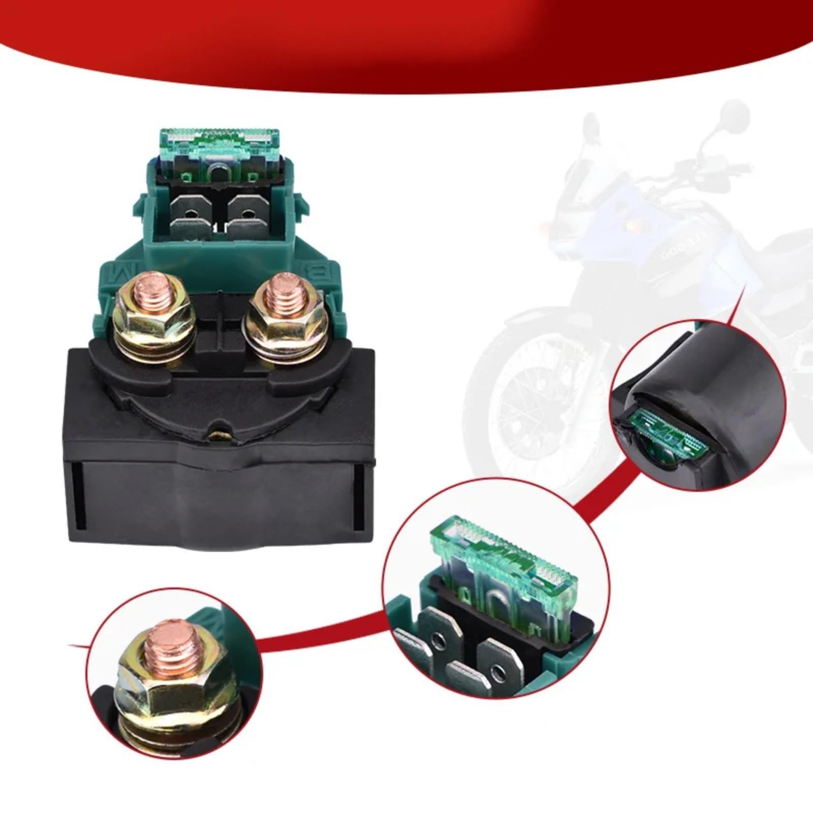 Relé de arranque moto para Ninja ZX-10 ZX-11 1988-2001