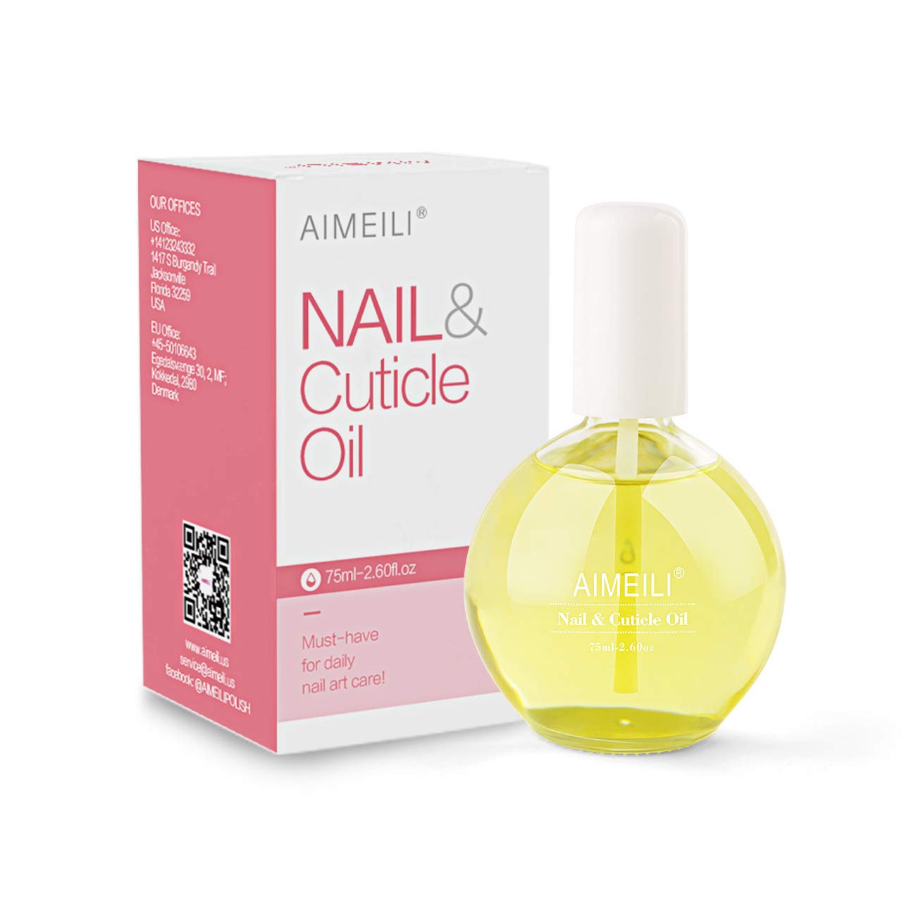AIMEILI Nail & Cuticle Oil Nail Oil Cuticle Oil For Nails 75ml
