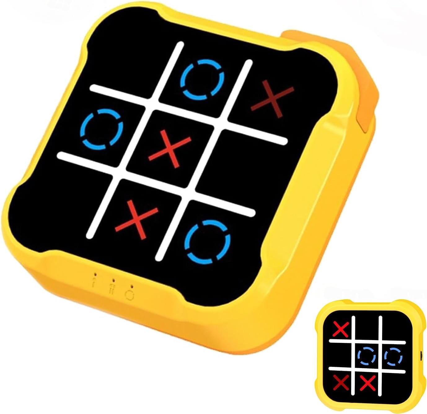 TGHIJKK Electronic Tic Tac Toe Game: Puzzles Portable Games 3-in-1 Tic Tac Toe Bolt Game Travel Tic Tac Toys for Educational Memory Growth, Infinite Tic-Tac-Toe Board Games for Ages 3+