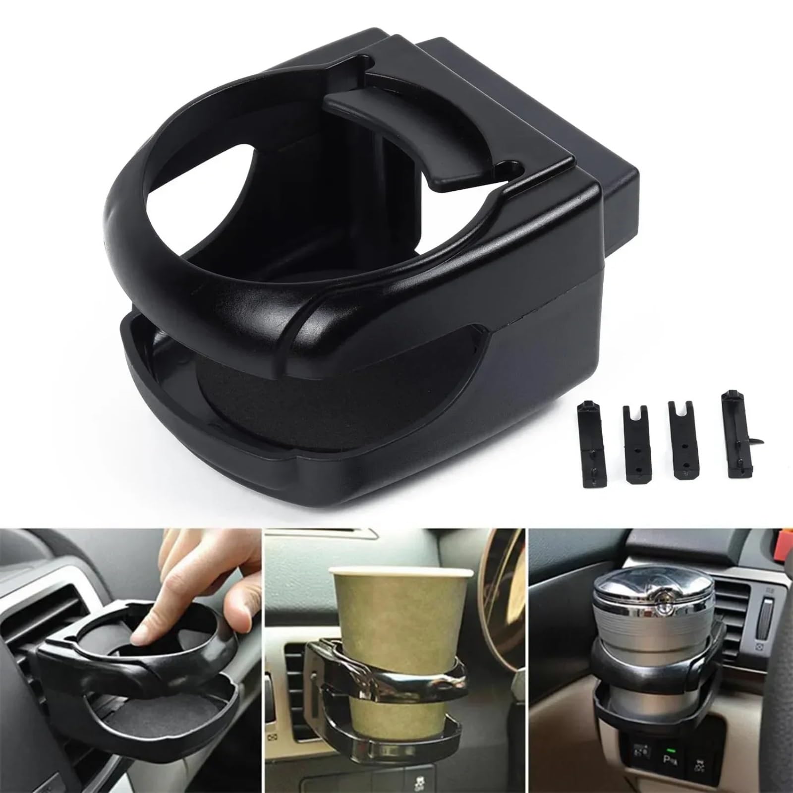 Porta Bottiglia Auto Supporto Universale Per Bocchette Di Ventilazione Per Auto Supporto Per Lattina Portaborraccia Supporto Per Telefono Supporto Per Tazze Bocchette Portabicchieri