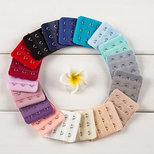 Miniatura 4 de EXCEART 30 extensores de brasier, extensor de correa de brasier, extensores de brasier, ganchos y extensor de sujetador