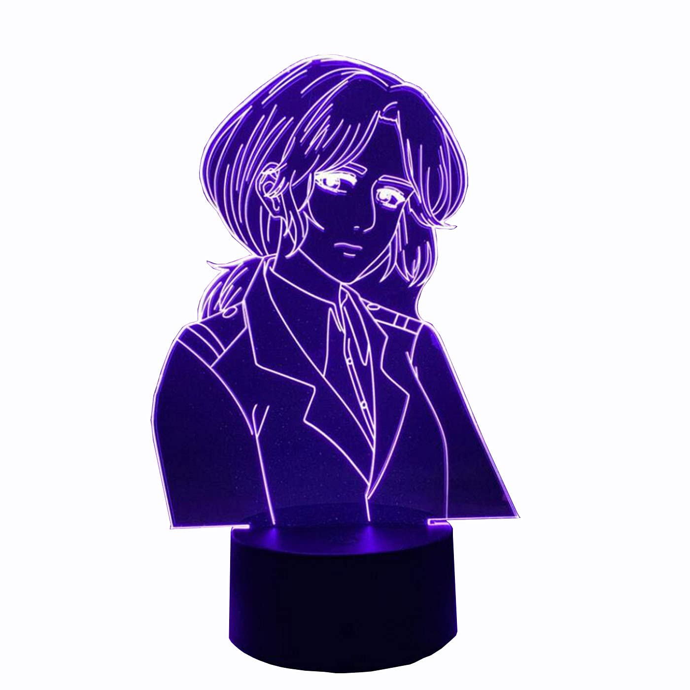 XYZLEO 3D Animation Illusion Night Light Attack On Titan Pieck Finger Lamp for Bedroom Decor Birthda