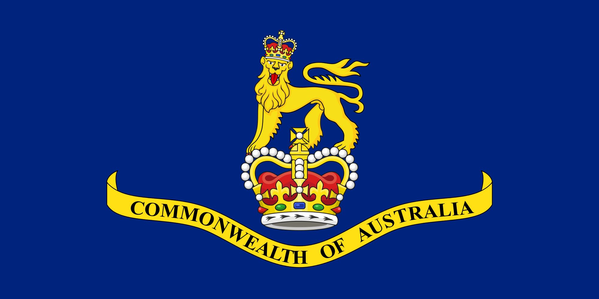 Drapeau XL Governor-General of Australia aux finitions premium et couleurs éclatantes