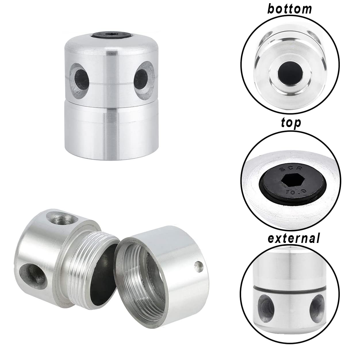 Testina Decespugliatore Universale In Alluminio - 4 Linee Taglio - Foto 9