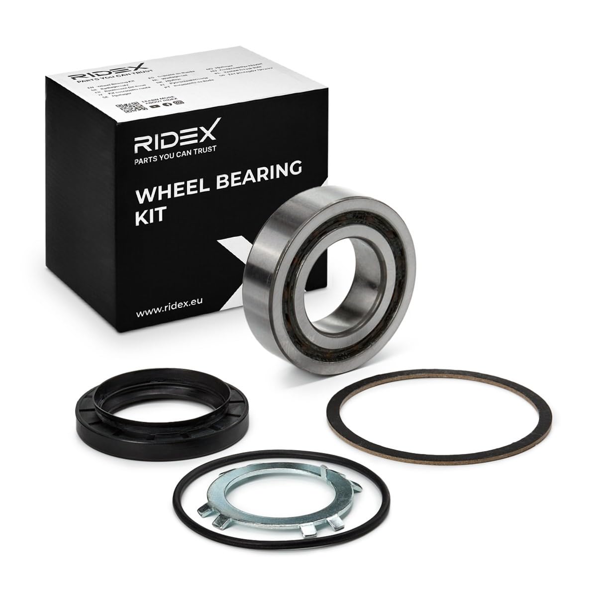 Łożysko Koła RIDEX 654W0579 Tył 85mm Kompatybilny z FORD TRANSIT nadwozie pełne 81E TRANSIT platforma/podwozie 74E TRANSIT Autobus 72E, 73E SIERRA hatchback GBC, GBG TRANSIT MK-4 nadwozie pełne E