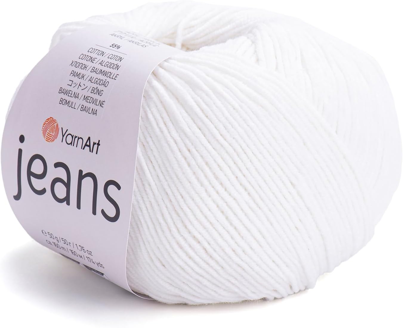 Jeans , Amigurumi Cotton , Cotton Crocheting, Knitting , amigurumi Cotton , Turkish , 55% Cotton โ 45% PAC (Poliacrylic) Color (1)