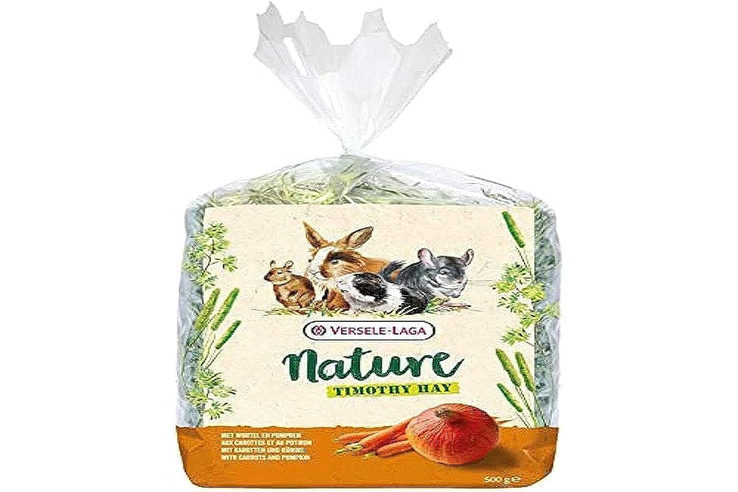 Comida para Animales pequeños NATURE Timothy Hay Carrot & Pumpkin