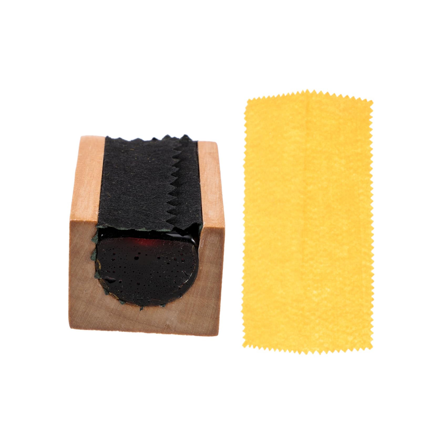 BESPORTBLE String Practical Low Dust Violin Block High Viscosity String Accessory for Enhanced Projection and Bow Articulation Portable Musical Instrument Tool for String Lovers