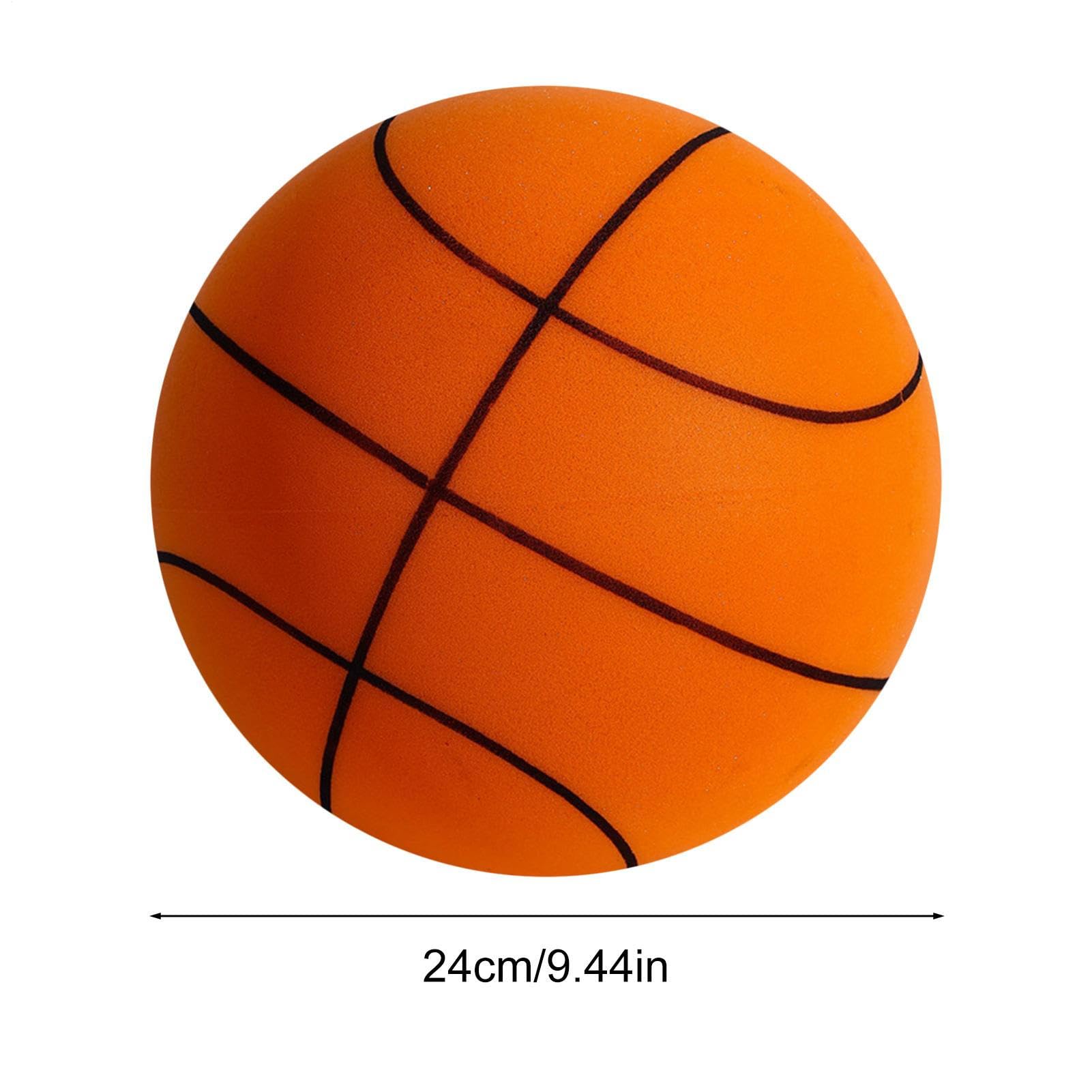 Pallacanestro silenziosa,Palline silenziose Palla silenziosa per | interni leggera e sicura | Regalo di pallacanestro resistente agli urti per bambini Adulti per palestre Patii Sale