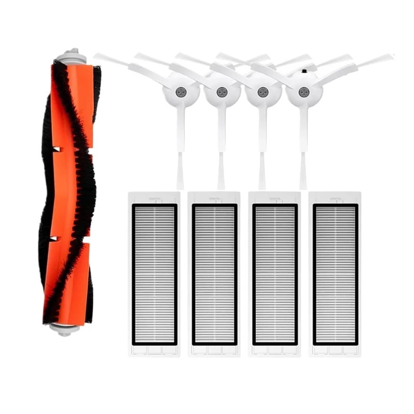 Filtre et brosse latérale Xiaomi SDJQR03RR pour réparer la perte d aspiration