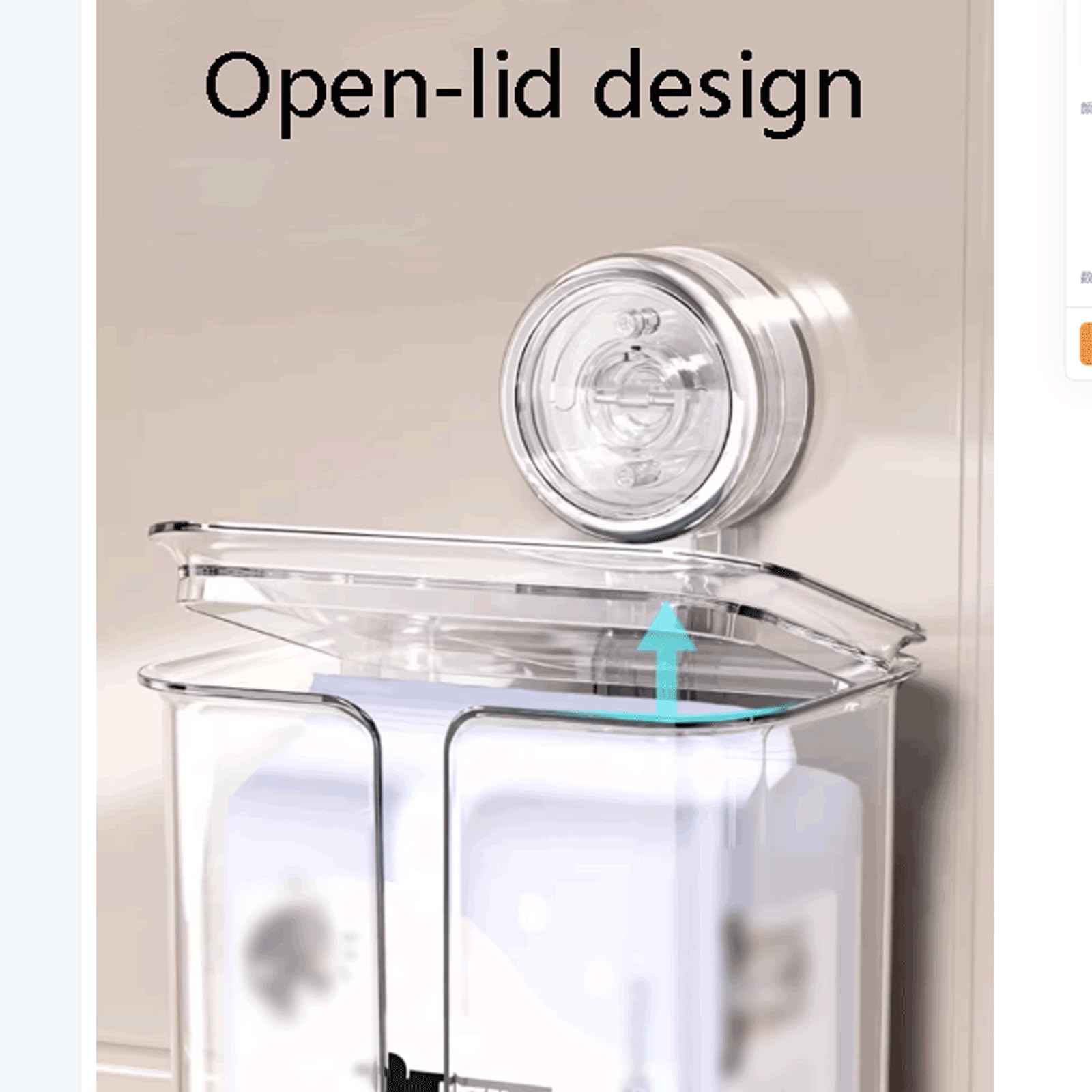 Kunststoff-Taschentuchbox-Abdeckung mit Deckel, wandmontierter Taschentuchhalter-Spender, kreativer Taschentuchbox-Abdeckungshalter für das Home Office
