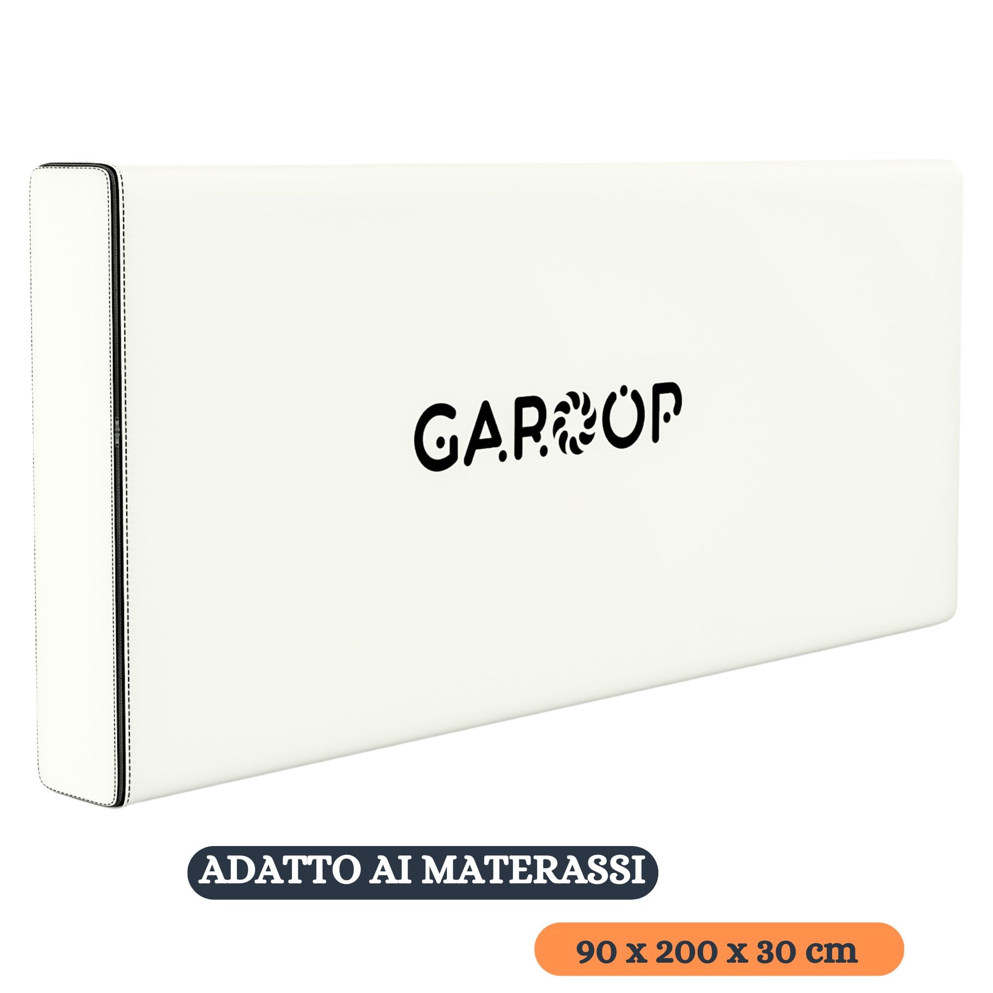 Custodia di protezione e protezione per materasso impermeabile – borsa portaoggetti resistente alle deformazioni, misura ideale per spostare e riporre – in plastica con zip (90 x 200 cm – Set di 2)
