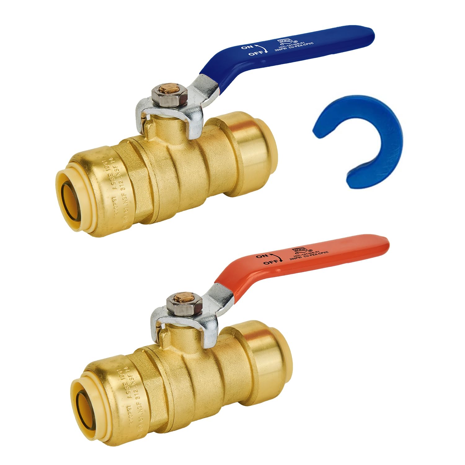 Amazon.com: Shut Off Ball Valve 3/4 Inch, SUNGATOR 3/4 Inch Ball Valve ...