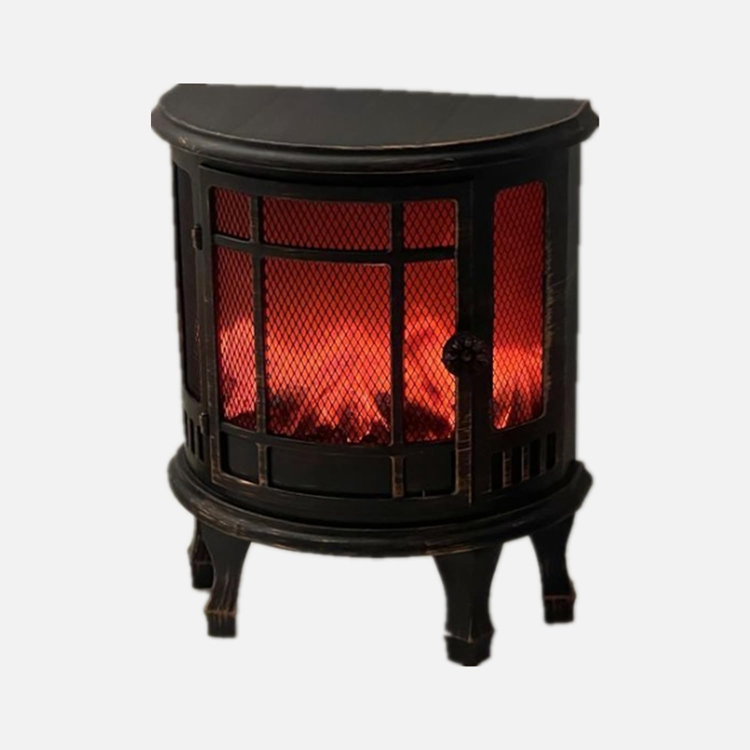 Portable Cozy Fireplace Lantern Winter Home Living Room Restaurant Bar Office Cafe Holiday Festival Decoration
