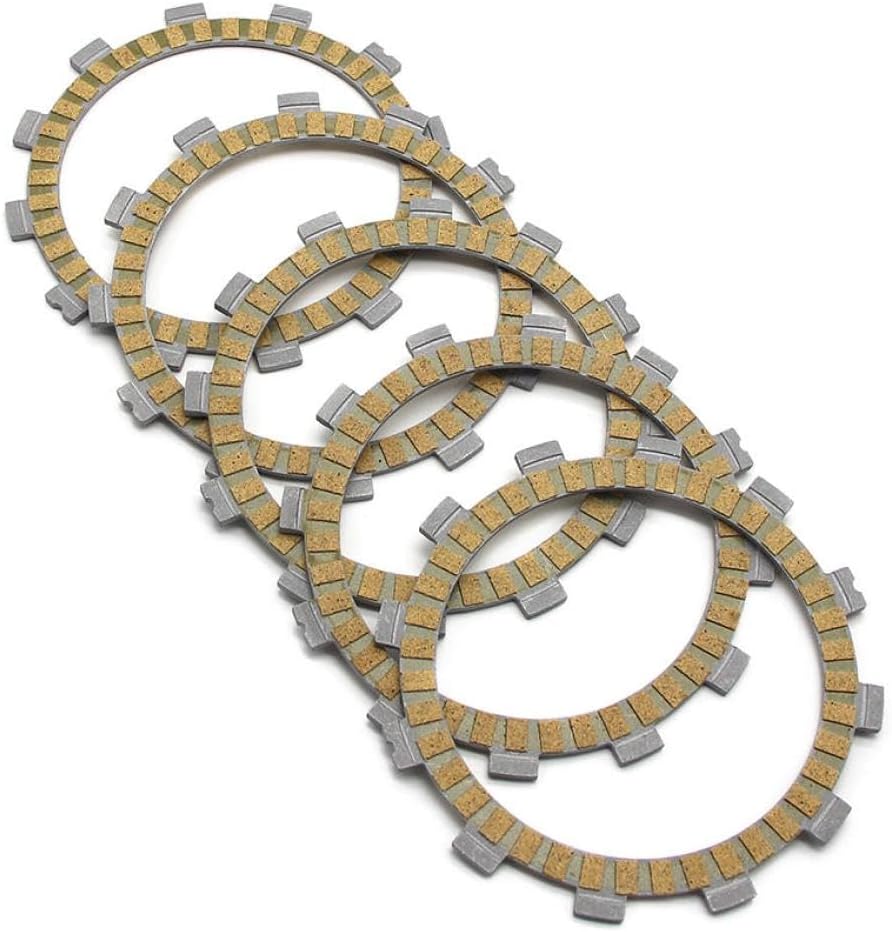 Universal Motorcycle Clutch Friction Disc Plate Kit Compatible With SACHS XTC125 X Road 125 DRZ125 DR125 SZ SD SE SF SH SJ DF125 DR125SE Aftermarket Replacement