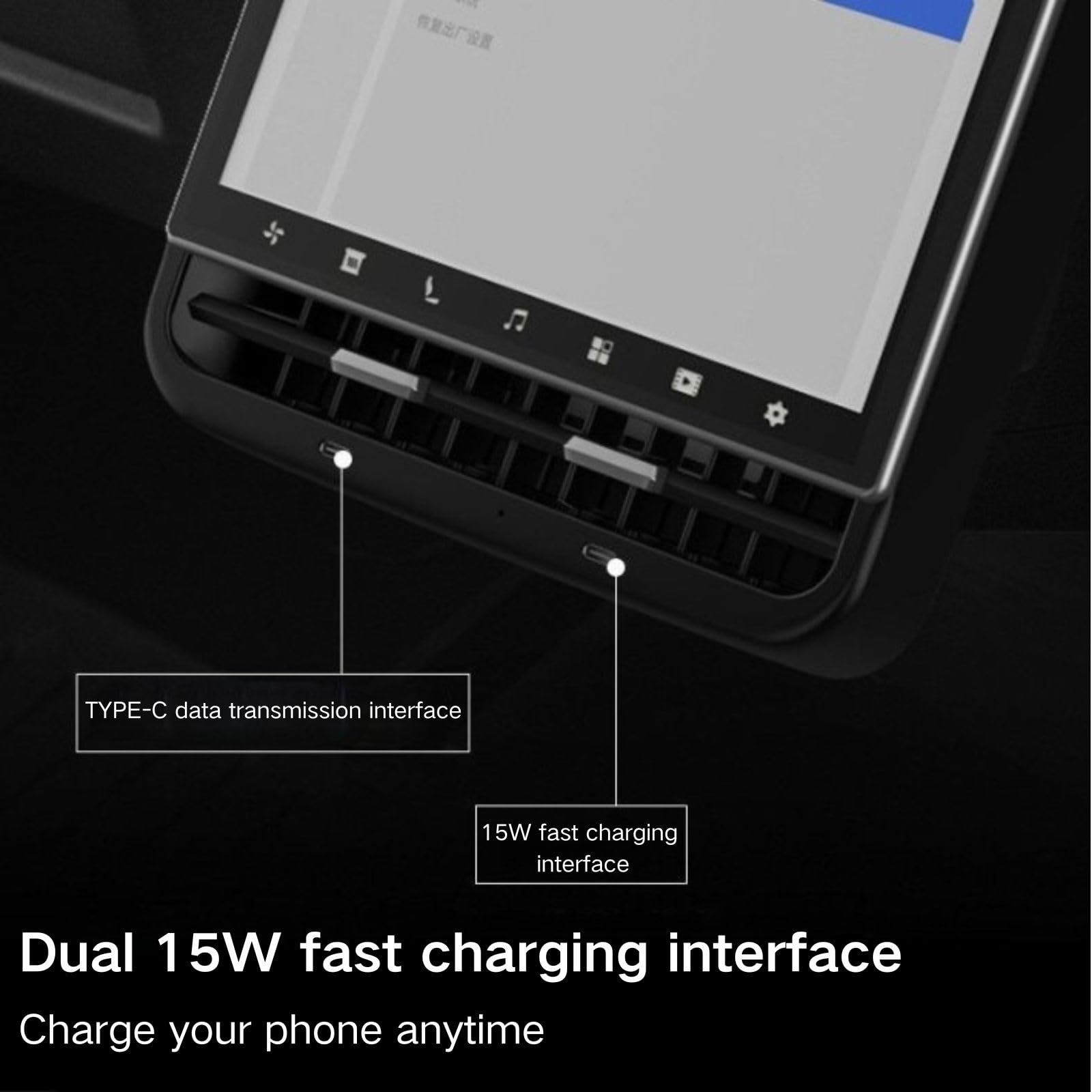 Amazon.com: Rear Display 8.66 inch Screen for Tesla Model 3 2019