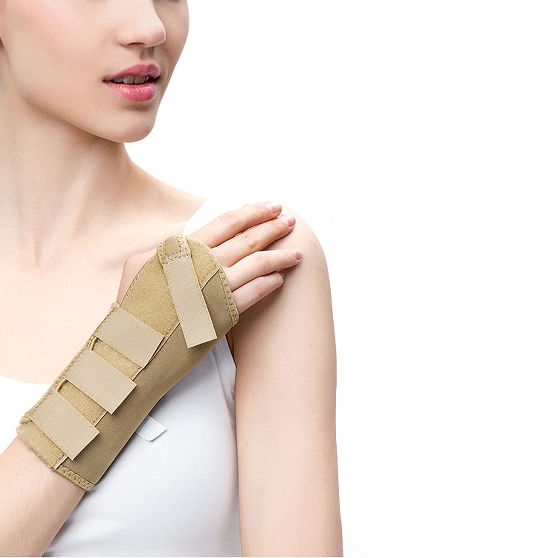 Muñequera Férula Muñequera Túnel Carpiano Tendinosis Tenosinovitis Fracturas Artritis Alivio Dolor Lesiones Deportivas Inestabilidad Articular Noche Muñeca Sueño Soporte Fijo Muñeca