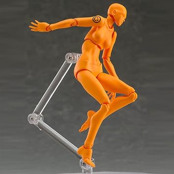 Drawing Body Kun Mannequin,iGREATWALL Painting Action Figures Model Movable Joints Figuarts with Various Gestures,Model Stands,Funny Accessories Kit
