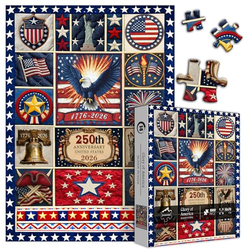 Puzzle Collage America 3 Años miniatura 2